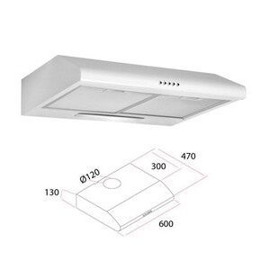 Cappa Cucina Elettrica 60CM