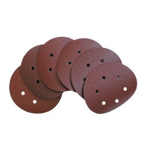 Disco Abrasivo Velcro 6 Fori D 150 mm Grana 80