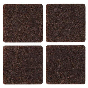 Feltrino Adesivo Sedia Marrone 50X100 mm CF 1 PZ