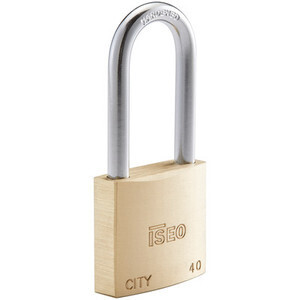 Iseo P700 Lucchetto City Arco Lungo 40MM Ottone