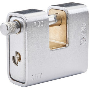 Iseo P749 Lucchetto City P/Serranda Coraz 70MM Ottone