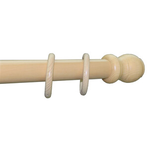 Bastone Legno a Tiro D 35 Naturale 210CM S/Supp.