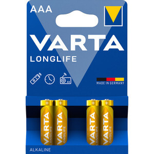 Varta Batt Longlife Alcalina Ministilo BL 4 PZ