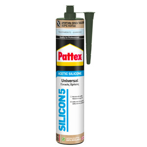 Pattex Silicon 5 Universale Traspar 280 ml Cartuc