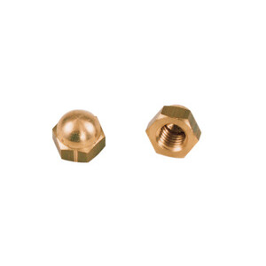 Dado Esagonale Cieco M 12 Ottone UNI5721