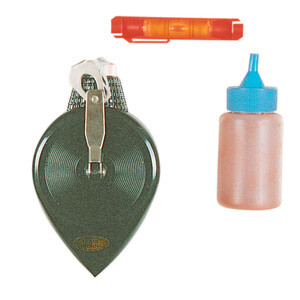 Tracciatore Alluminio C/Livella e Polvere Blister