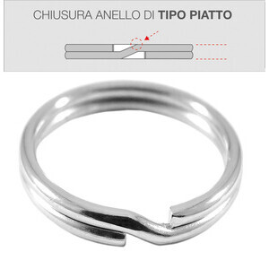 Silca Anello Portachiavi 25 mm