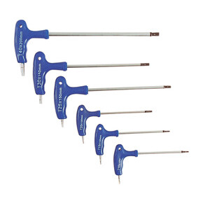 Serie 6 Chiavi Torx T10-T40 CR Van C/Impugnatura