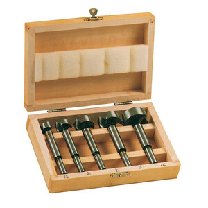 Assort Fresa P/Cerniera D 15-20-25-30-35 mm 5 PZ