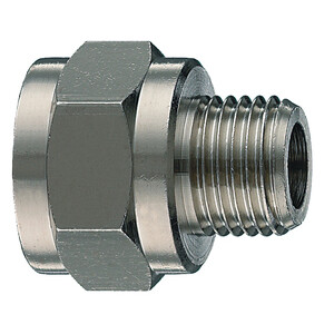 Ani 33/R7 Riduzione P/Raccordi Aria Comp 1/4 M 3/8 F