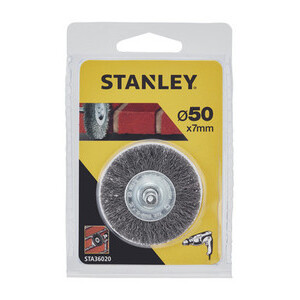 Stanley STA36020 Spazzola Acciaio Circol D 50
