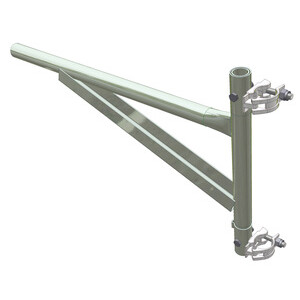 Supporto a Bandiera P/Carrucola Acc Zinc 45X88CM 150KG