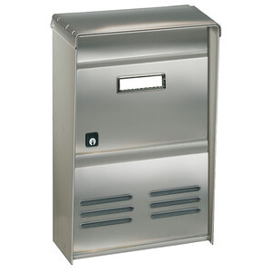 Cassetta Postale Alubox DR2E Rivista 26X12X37,5 Inox