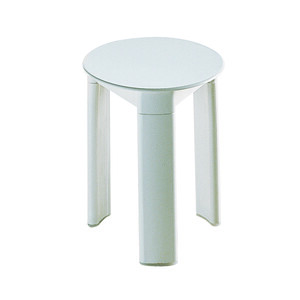 Gedy 2072 Sgabello Resina Trio D 33XH40 cm Bianco