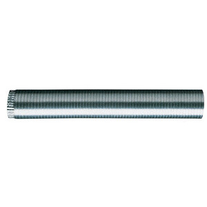 Tubo Flessibile Estensibile Alluminio Nat. D 8 cm