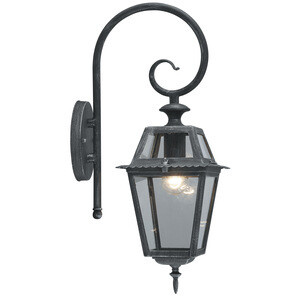 Lanterna Milano 60W C/Braccio Grigio Ghisa