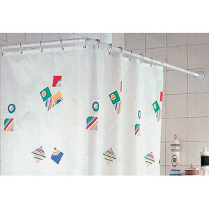 Telaio Tenda Doccia 80X 80X 80 cm Bianco