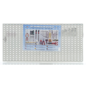 Pannello Forato C/Kit 40 Ganci Profi MP3