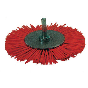 Poggi 497.10 Spazzola Circol Nylon 75 mm gr 150