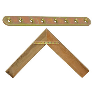 Piastra 778 Diritta Acciaio Tropic 20X2,5X100 mm