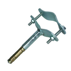 Staffa C/Tassello Tubo Antenna 50 mm Muro FIG.4