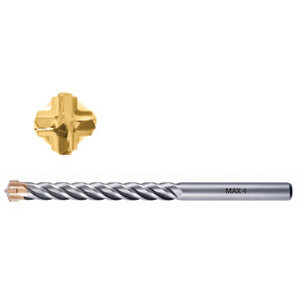 Punta P/Muro 4 Taglienti D 10X120 mm
