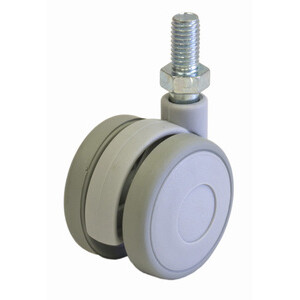 Ruota Mobile D 40 mm Sirio Perno Grigio