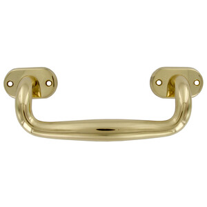 Maniglione Ottone 610 Zancato 240 mm Luc Vern