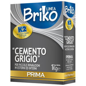 Linea Briko Cemento Grigio da 1 kg
