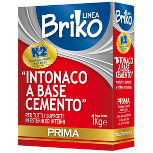 Linea Briko Intonaco Interno Esterno da 1 kg