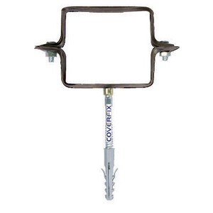 Collare P/Discese Pluviali Quadro T. Moro 80 mm