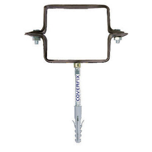 Collare P/Discese Pluviali Quadro T. Moro 100 mm