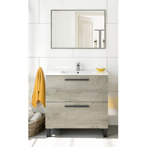 Kit Mobile Bagno Athena 2 Cass 80 Rovere Alaska