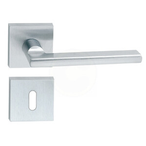 Maniglia Ottone Metro C/Bocchetta Crom Satin