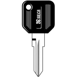 Silca GT15RAP Chiave Auto Testa Plastica Acciaio