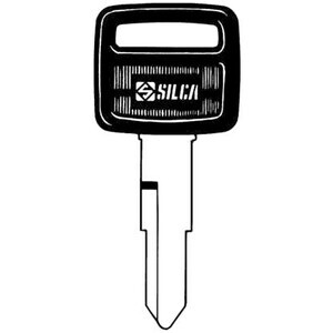 Silca HON31AP Chiave Auto Testa Plastica Acciaio