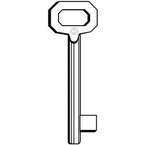 Silca 5010 Chiave Patent Passepartout Corta Ottone