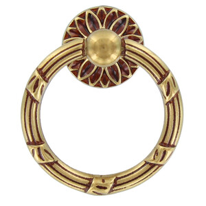 Maniglia Ottone 09236 D 42X49 mm Patine