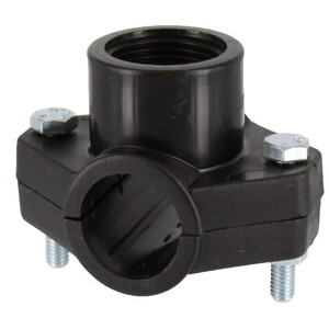 Raccordo Poliprop Presa a Staffa D 25MMX3/4 Fem