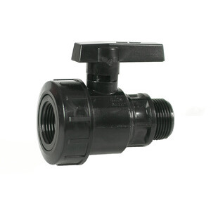 Raccordo PVC Valvola a Sfera Mas/Fem 1"