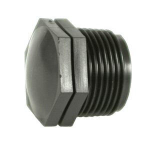 Raccordo Poliprop Tappo Maschio 1"