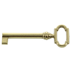 Chiave per Mobili 33727 27X69 mm Ottone Lucido