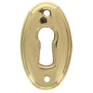 Bocchetta Ottone 30625 22X37 mm Oro Lucido