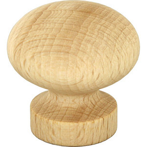 Pomolo Legno Grezzo 101/C D 30 mm