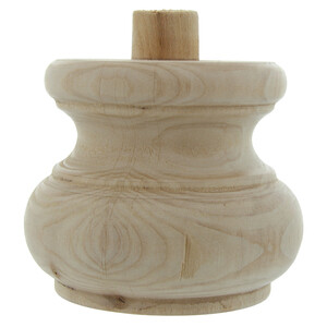 Piede in Legno Ontano 53008 95X75 mm