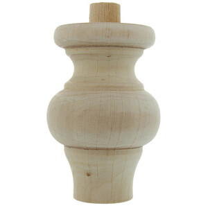 Piede in Legno Ontano 53009 78X115 mm