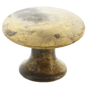 Pomolo Ottone 24459 D 22 mm Anticato