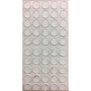 Paracolpo Goccia Adesivo 10X3 mm Trasparente