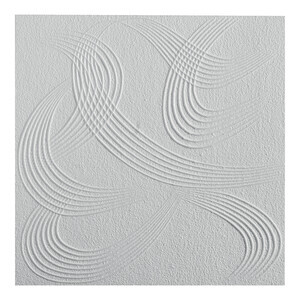 Pannello Polistirolo Soffitti Tpdz Argento 50X50