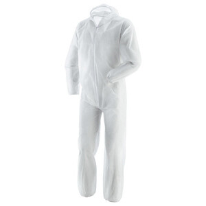Tuta da Lavoro Monouso 40 G/M2 Bianco Tgxxl